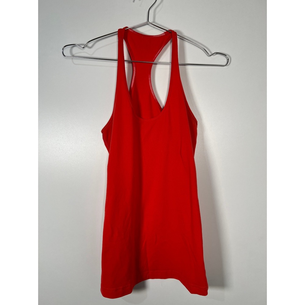 Lululemon Cool Racerback Tank Top Red Athletic Yoga Gym Workout Size XS/S
